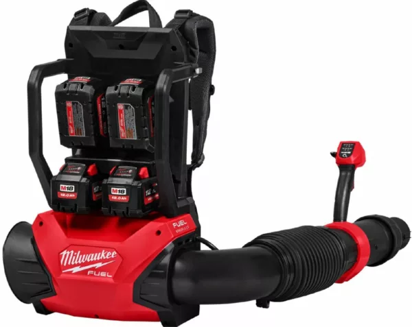 Milwaukee M18 FUEL Akku-Rucksackgebläse M18F2BPB-124 - inkl. Akku und Ladegerät